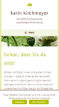 Mobile Screenshot of karin-kirchmeyer.de